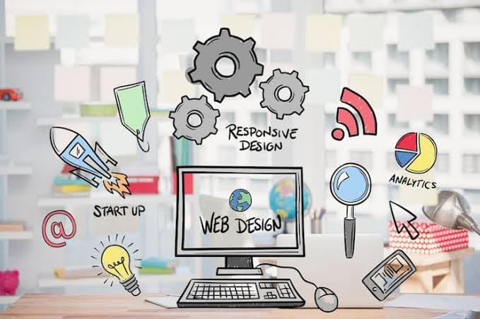 Hasil desain website oleh Ahad Prima Komputer